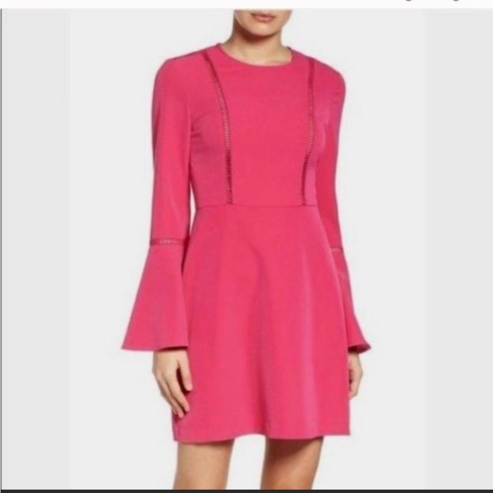 Charles Henry Pink Bell Sleeve Mini Dress
PREOWNED/USED
Charles Henry